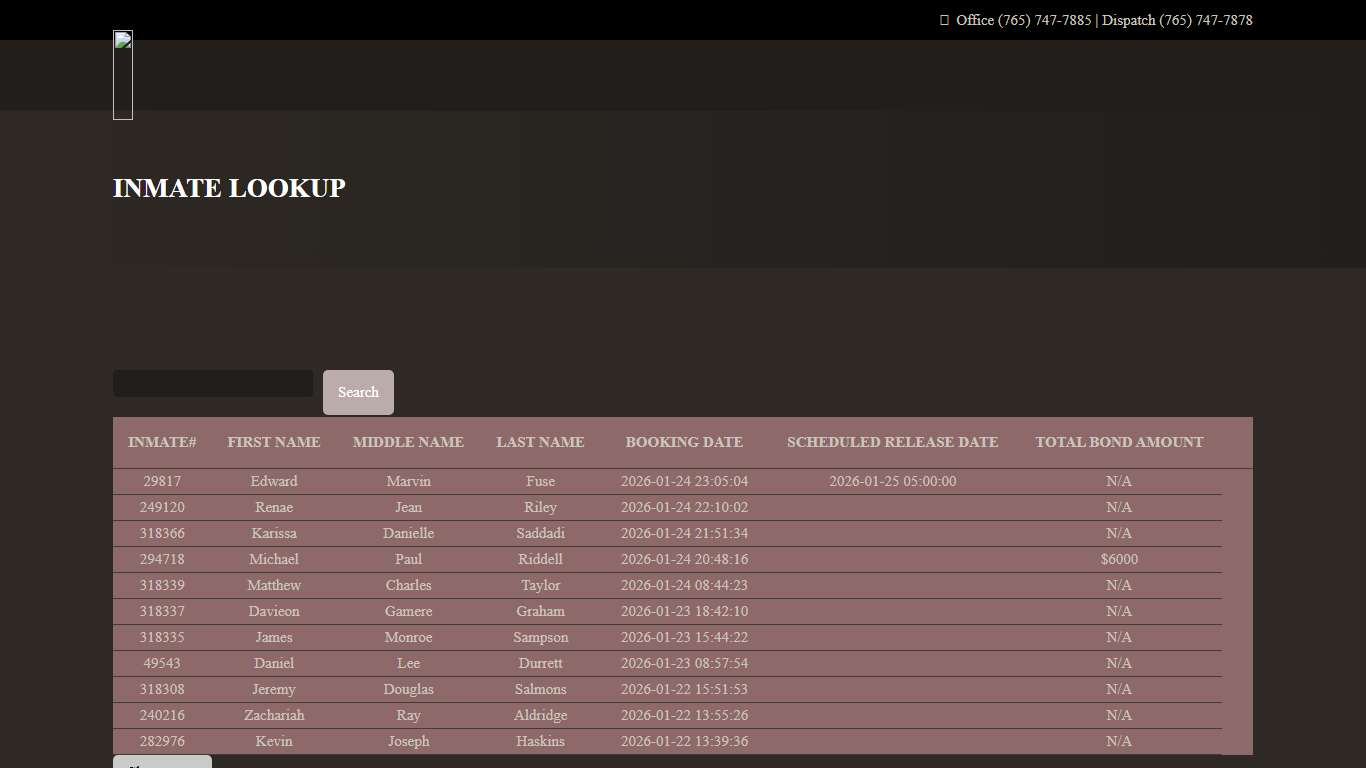 Inmate Lookup - Delaware County Sheriff
